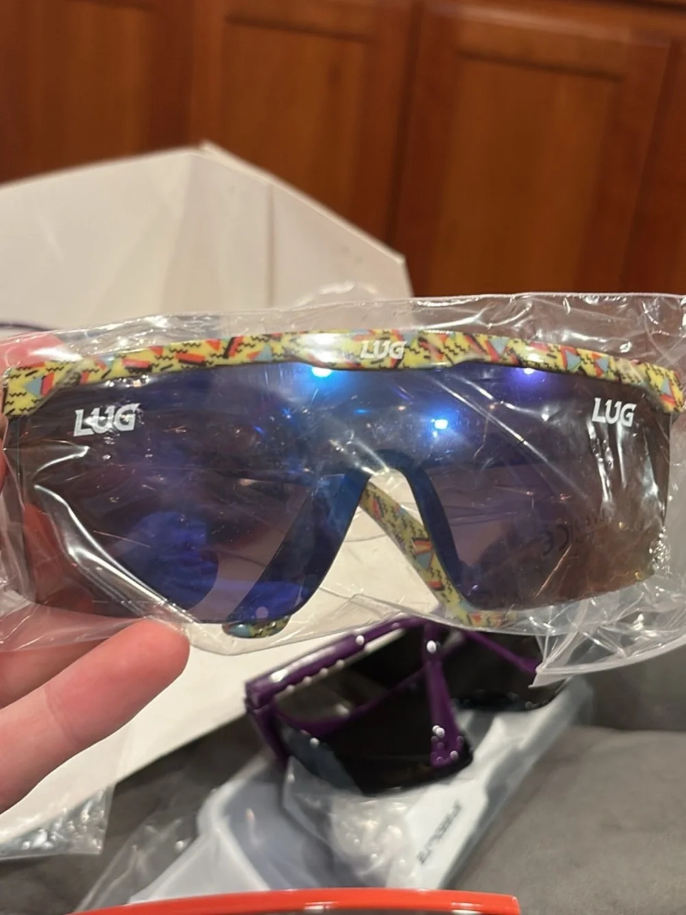 LUG Sports Kids Sunglasses - Purple, Green, Pink, Red, Black